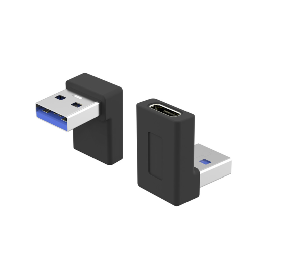 TYPE-C母/USB3.0AM 90度(上弯/下弯) 注塑款